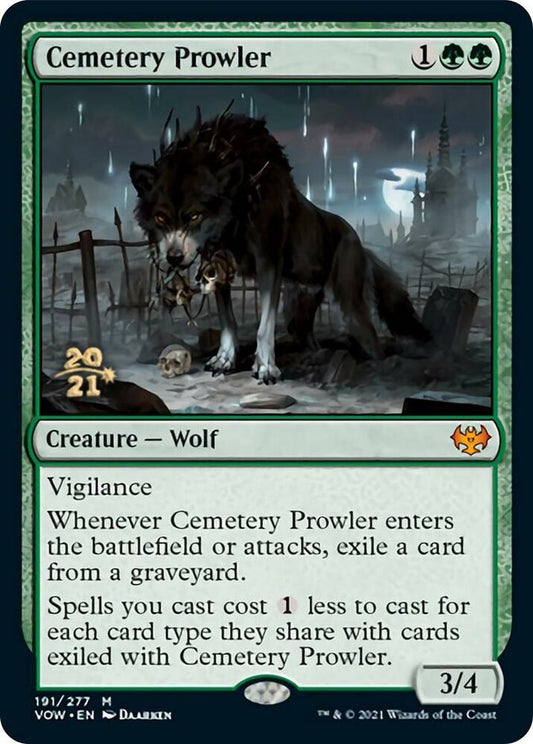 Cemetery Prowler [Prerelease Cards] 191