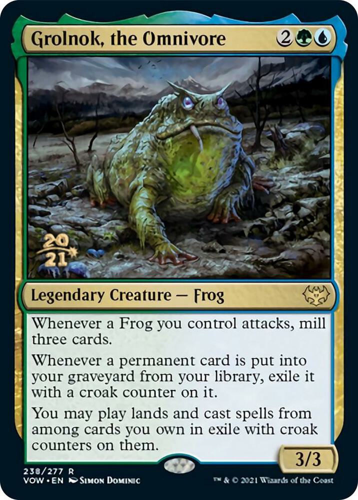 Grolnok, the Omnivore [Prerelease Cards] 238