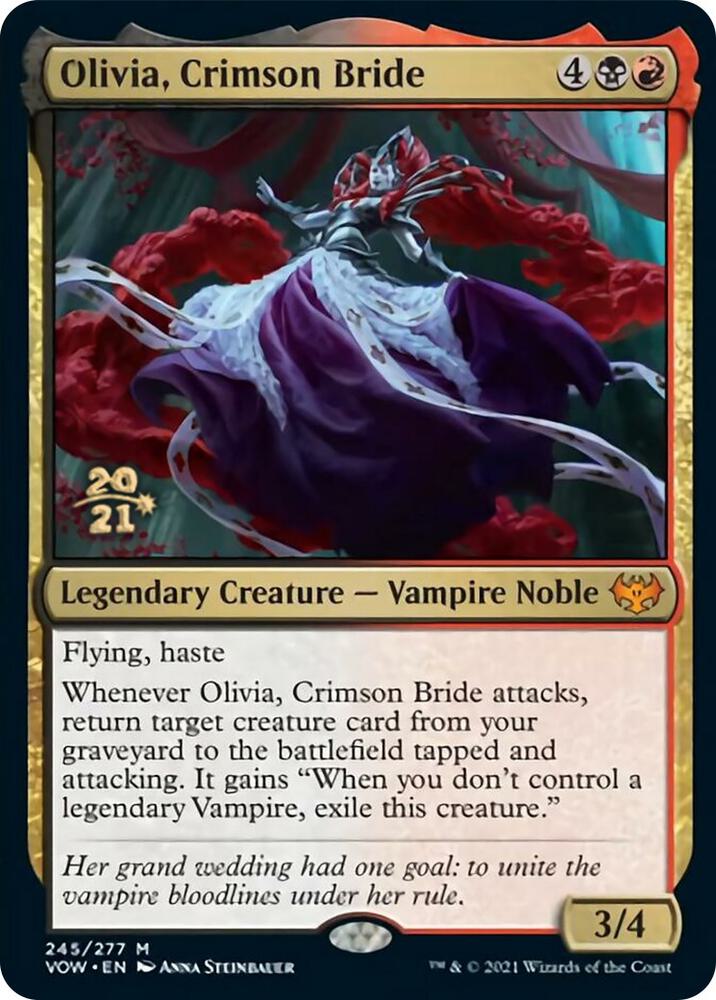 Olivia, Crimson Bride [Prerelease Cards] 245
