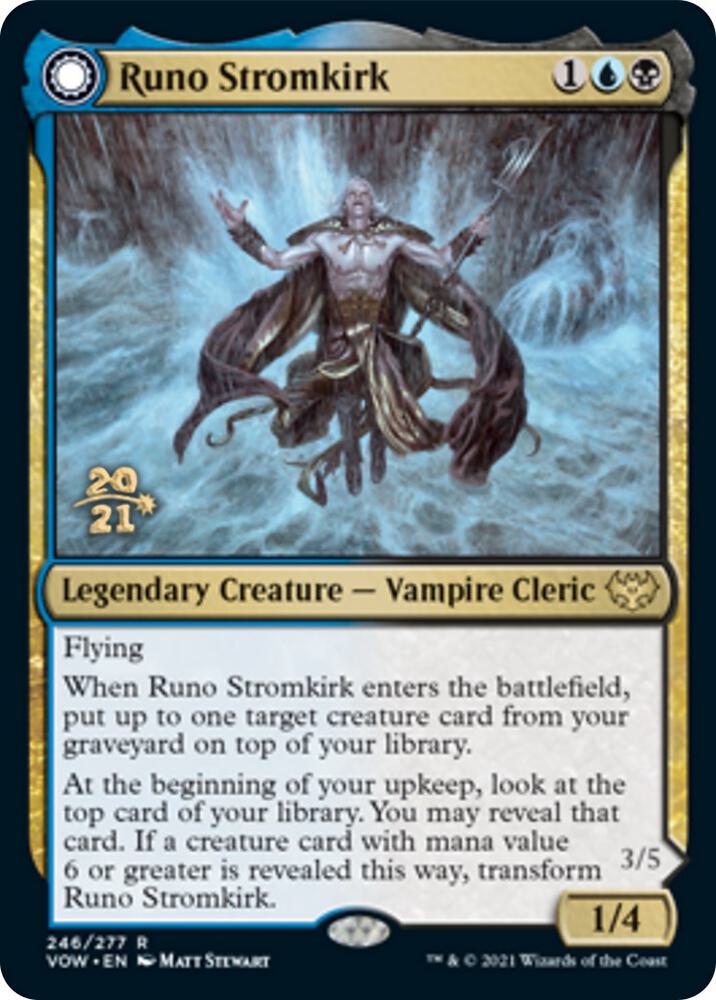 Runo Stromkirk [Prerelease Cards] 246
