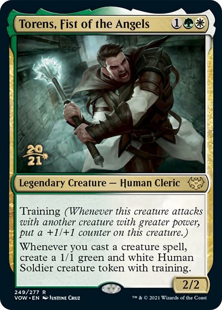 Torens, Fist of the Angels [Prerelease Cards] 249