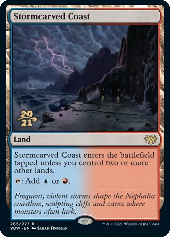 Stormcarved Coast [Prerelease Cards] 265