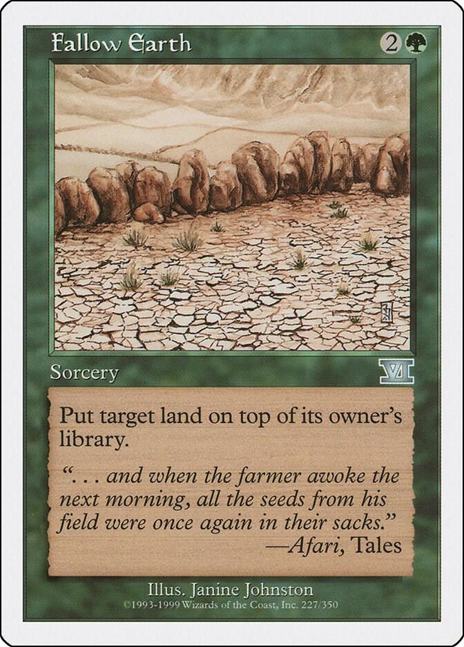 Fallow Earth [Classic Sixth Edition] 227