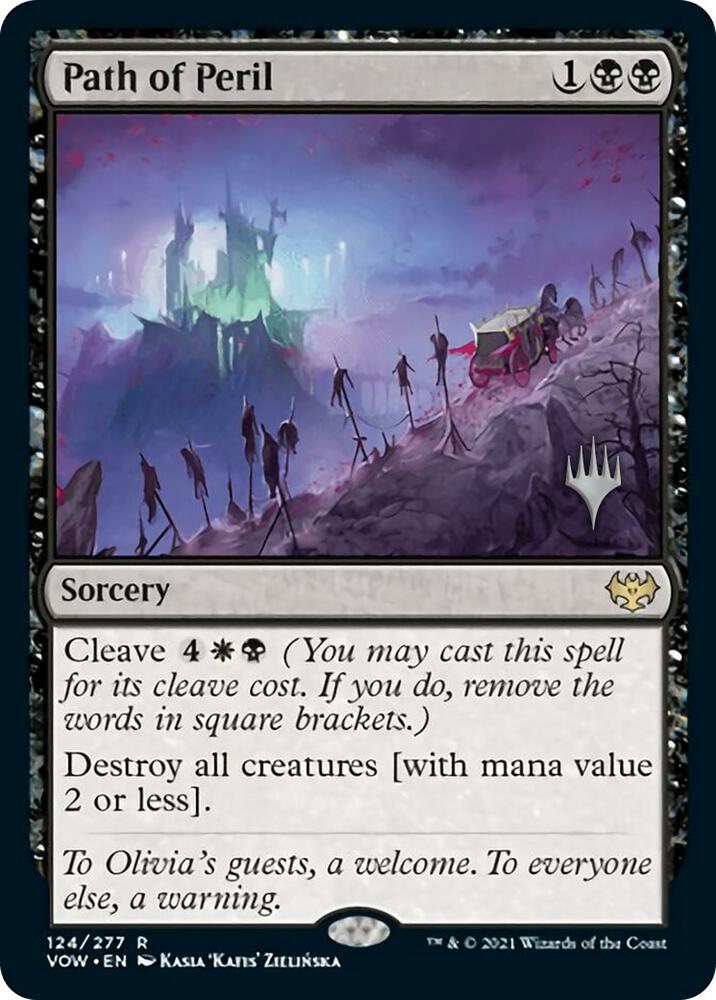 Path of Peril [Promo Pack: Duskmourn: House of Horror] 124