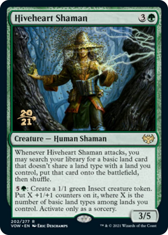 Hiveheart Shaman [Prerelease Cards] 202