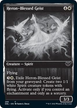 Heron-Blessed Geist [Innistrad: Double Feature] 286