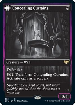 Concealing Curtains [Innistrad: Double Feature] 368