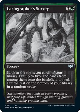 Cartographer's Survey [Innistrad: Double Feature] 457