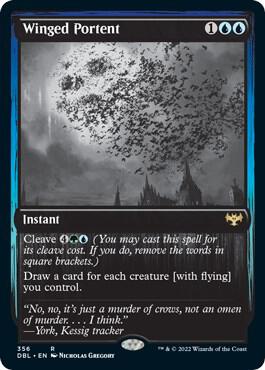 Winged Portent [Innistrad: Double Feature] 356