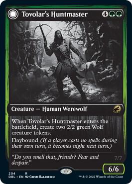 Tovolar's Huntmaster [Innistrad: Double Feature] 204