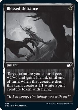 Blessed Defiance [Innistrad: Double Feature] 5