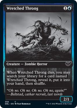 Wretched Throng [Innistrad: Double Feature] 358