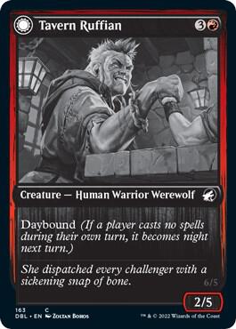 Tavern Ruffian [Innistrad: Double Feature] 163