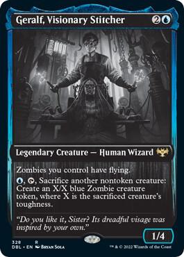 Geralf, Visionary Stitcher [Innistrad: Double Feature] 328