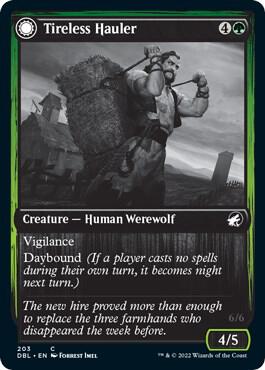 Tireless Hauler [Innistrad: Double Feature] 203