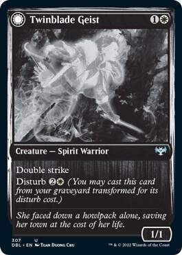 Twinblade Geist [Innistrad: Double Feature] 307