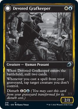 Devoted Grafkeeper [Innistrad: Double Feature] 218