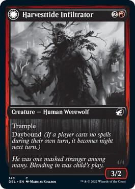 Harvesttide Infiltrator [Innistrad: Double Feature] 143