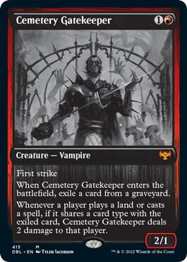 Cemetery Gatekeeper [Innistrad: Double Feature] 415