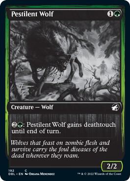 Pestilent Wolf [Innistrad: Double Feature] 192