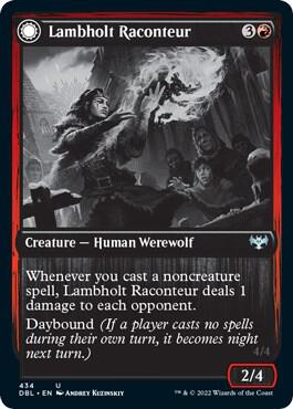 Lambholt Raconteur [Innistrad: Double Feature] 434