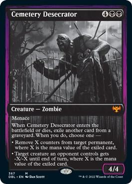Cemetery Desecrator [Innistrad: Double Feature] 367