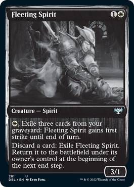 Fleeting Spirit [Innistrad: Double Feature] 281