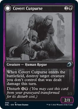 Covert Cutpurse [Innistrad: Double Feature] 92