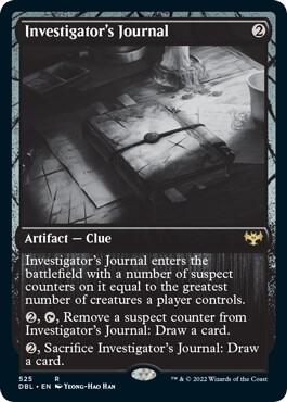 Investigator's Journal [Innistrad: Double Feature] 525