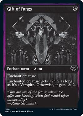 Gift of Fangs [Innistrad: Double Feature] 380