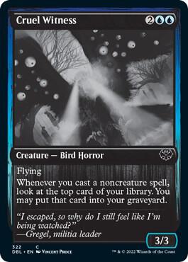 Cruel Witness [Innistrad: Double Feature] 322