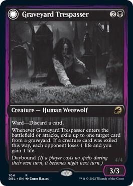 Graveyard Trespasser [Innistrad: Double Feature] 104