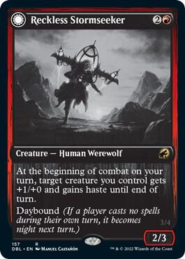 Reckless Stormseeker [Innistrad: Double Feature] 157