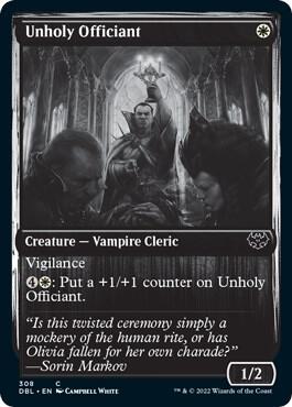 Unholy Officiant [Innistrad: Double Feature] 308