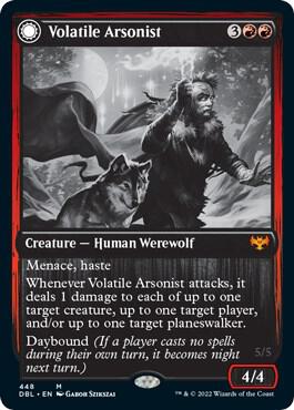 Volatile Arsonist [Innistrad: Double Feature] 448