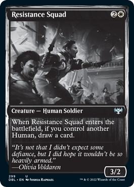 Resistance Squad [Innistrad: Double Feature] 299