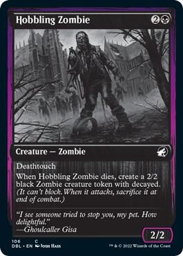 Hobbling Zombie [Innistrad: Double Feature] 106