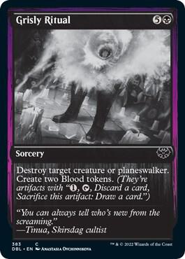 Grisly Ritual [Innistrad: Double Feature] 383