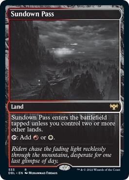 Sundown Pass [Innistrad: Double Feature] 533
