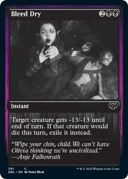 Bleed Dry [Innistrad: Double Feature] 361