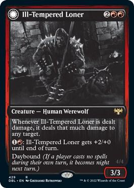 Ill-Tempered Loner [Innistrad: Double Feature] 429