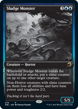 Sludge Monster [Innistrad: Double Feature] 76