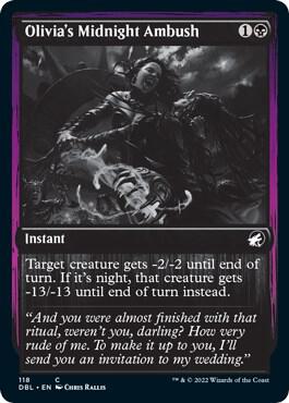 Olivia's Midnight Ambush [Innistrad: Double Feature] 118