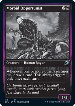 Morbid Opportunist [Innistrad: Double Feature] 113