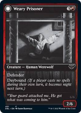 Weary Prisoner [Innistrad: Double Feature] 451