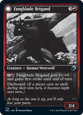 Fangblade Brigand [Innistrad: Double Feature] 139