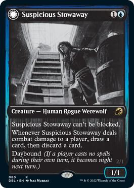 Suspicious Stowaway [Innistrad: Double Feature] 80