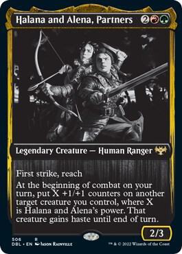 Halana and Alena, Partners [Innistrad: Double Feature] 506