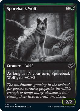 Sporeback Wolf [Innistrad: Double Feature] 490