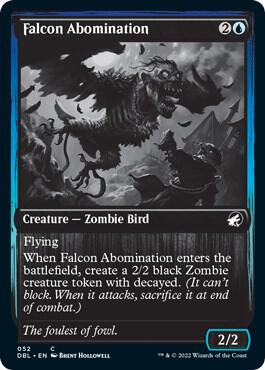 Falcon Abomination [Innistrad: Double Feature] 52